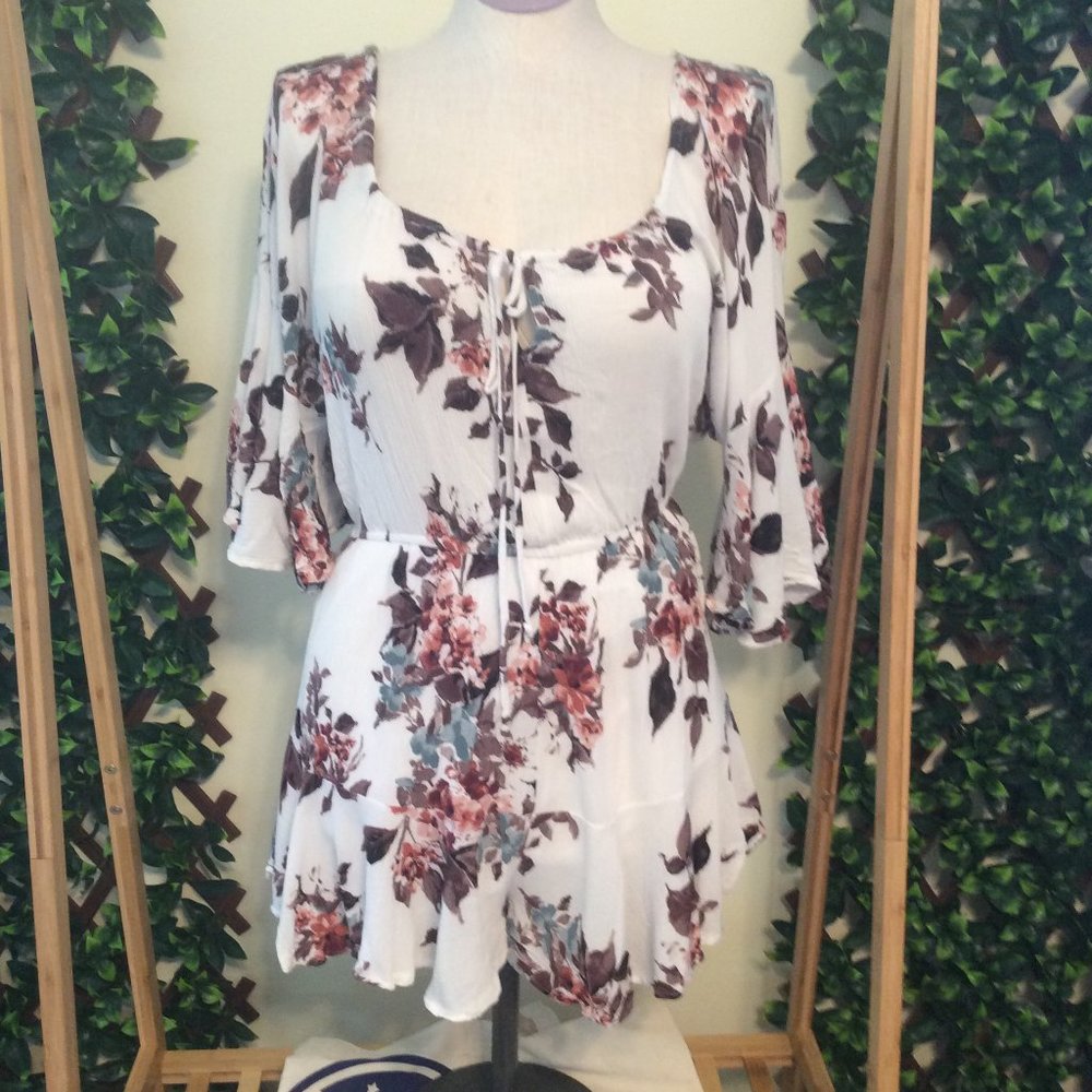 white birch Romper Sz L